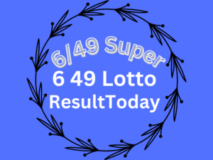 6/49 Super Lotto Apr 09 2024 Results Today