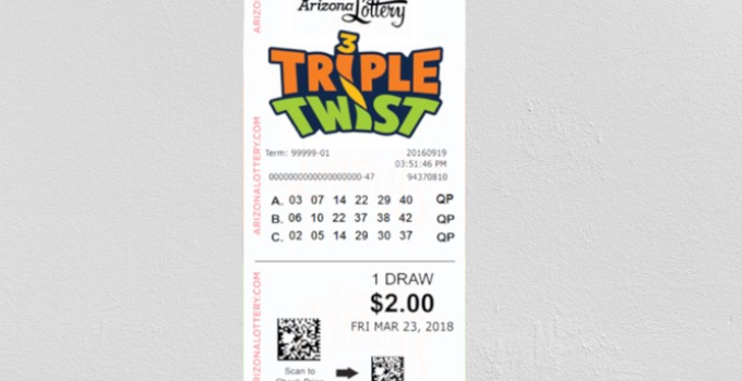 Arizona Triple Twist Player Won $3.7 million Prize